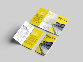 Pracovník grafického studia, Skládaný leták:&nbsp;©&nbsp;Světlana Guseva