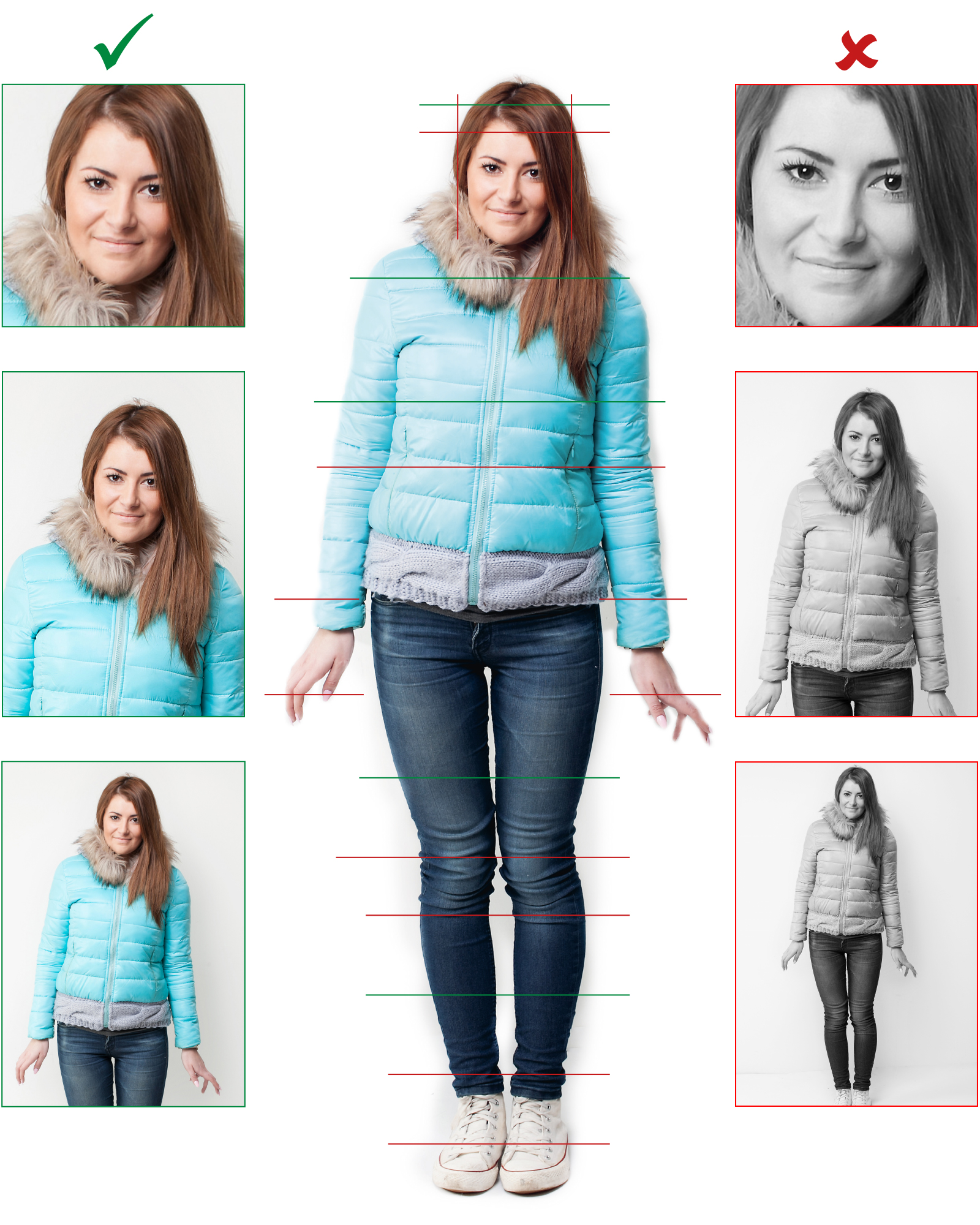 Neřežte přes klouby postavy