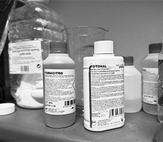 Analogová fotografie, chemikálie