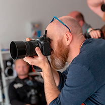 Frekventant kurzu při fotografování