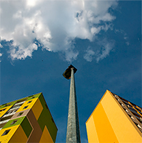 Fotografie staveb s důrazem na linie