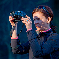 Fotografující frekventanti workshopu