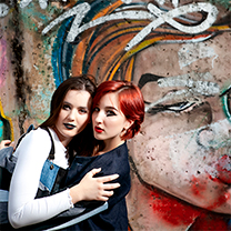 Portrét dvou dívek