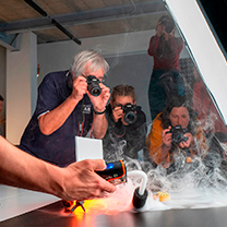 Frekventanti fotografují jídlo